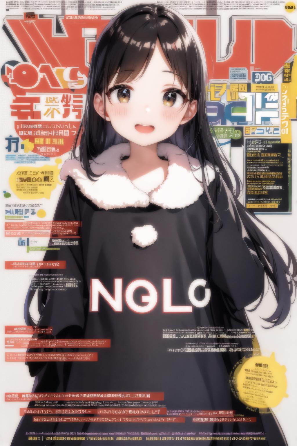 Anime Summit Manga Magazine 2023 - 11x14 Satin Poster (210gsm)